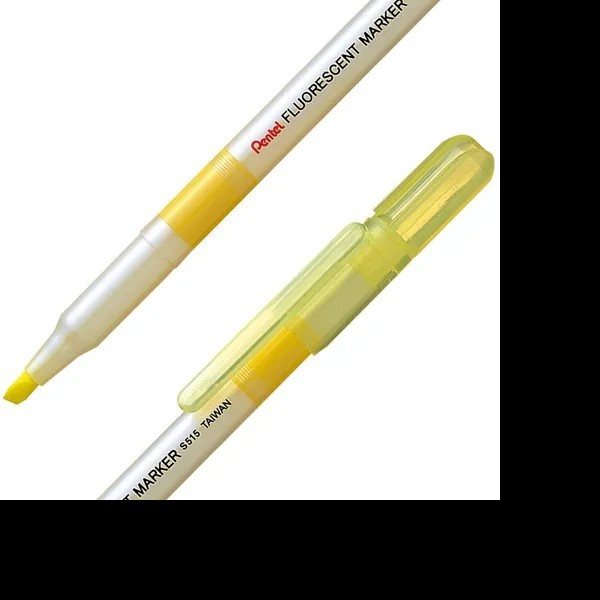 RESALTADOR DELG. S515G PENTEL AMARILLO E.12 C.888